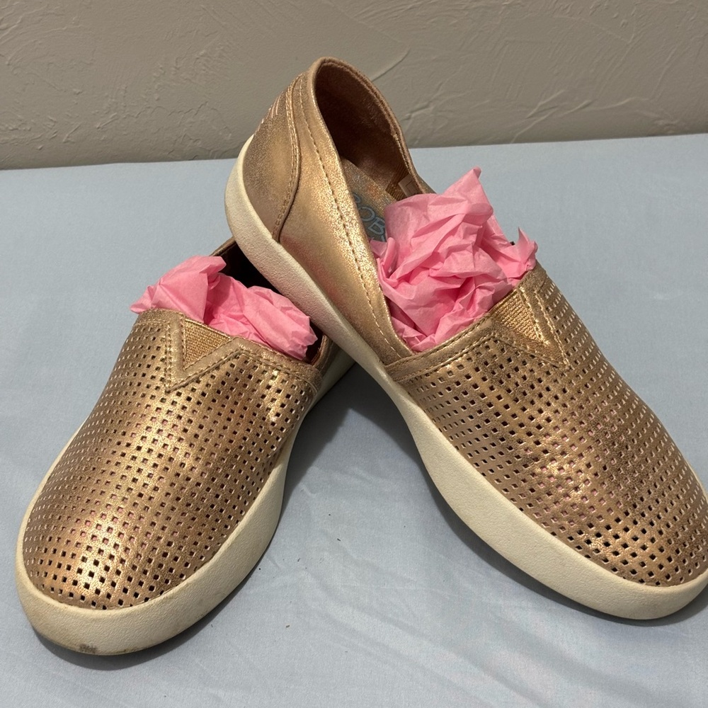 BOBS from Skechers Gold Casual Sneakers with Perforated Upper